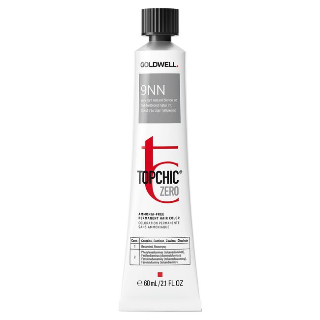 Goldwell Topchic Zero Ammonia-Free Permanent Hair Color - 9NN Very Light Natural Blonde Intense