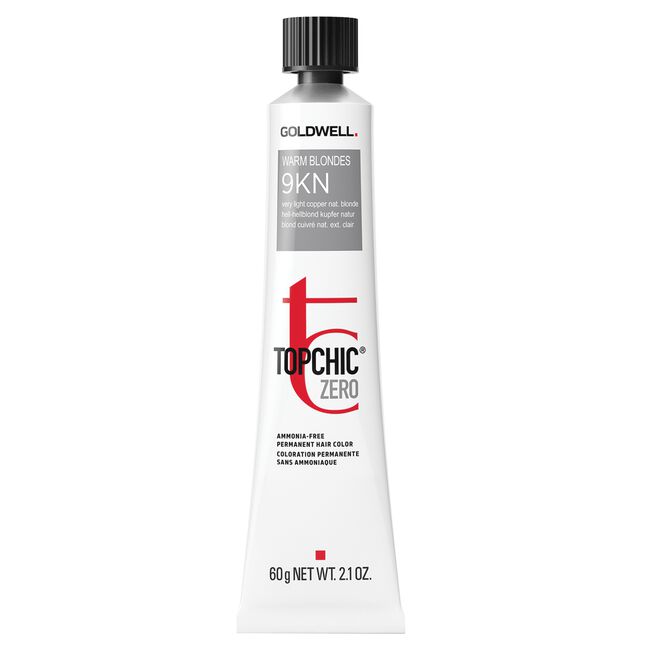 Goldwell Topchic Zero Ammonia-Free Permanent Hair Color - 9KN Very Light Copper Natural Blonde