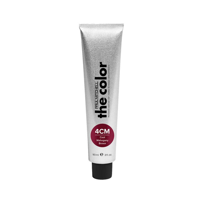 Paul Mitchell The Color Permanent Cream Hair Color - 4CM Cool Mahogany Brown